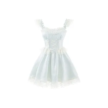 Blovelan Short Sleeved Dress Women's If Grass Green
