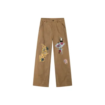 UOOYAA Cargo Pants Women's Khaki