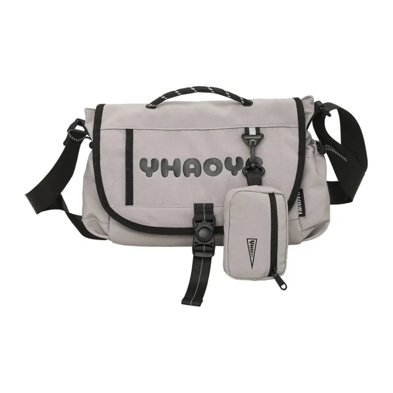 S.REPHEN Nylon Messenger Bag, Crossbody Handbag Unisex Multicolor-5