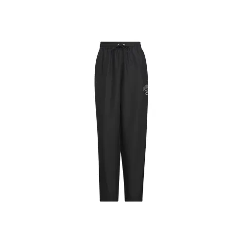 Adidas Originals Logo Twist Track Tracksuit Bottoms Woven Sweatpants Women's Black