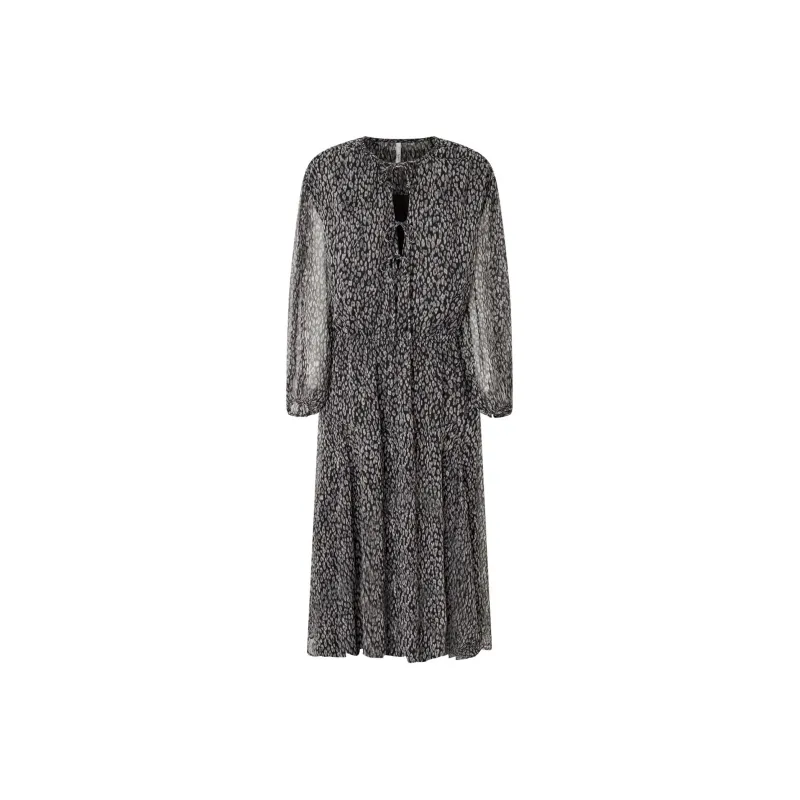 Pepe Jeans Long Sleeved Dresses Women's Blue-0