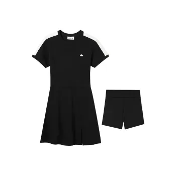 LACOSTE Short Sleeved Dress Women's