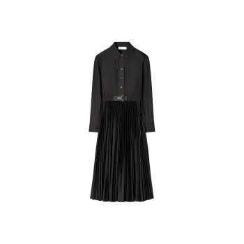 TORY BURCH SS24 Long-Sleeved Dresses Women's Black