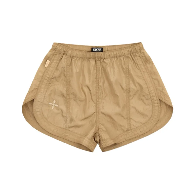 SMFK Casual Shorts Women's Gold-0