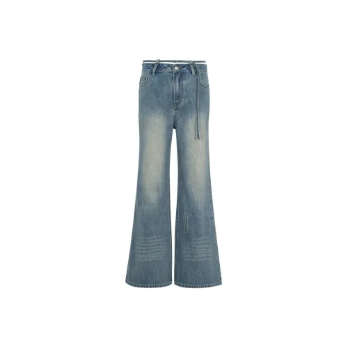 Three Quarters Jeans Women's Blue