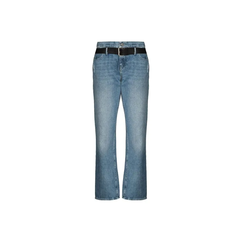 Rta Dexter Belted Boyfriend Jeans-0