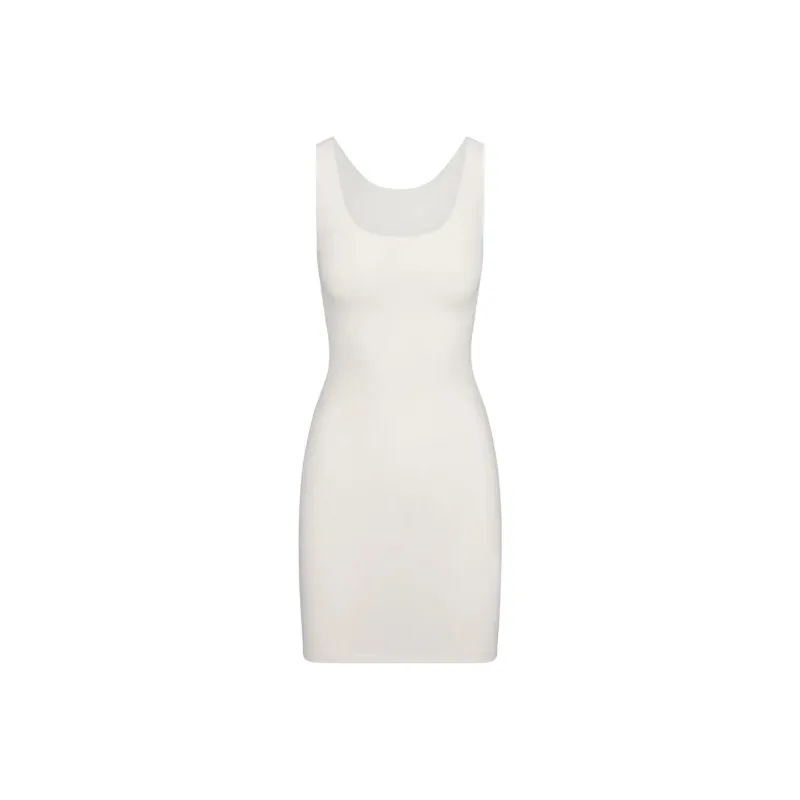 Skims Sleeveless Dresses Women's White-0