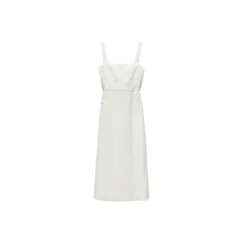 ZARA Slip Dresses Women's White