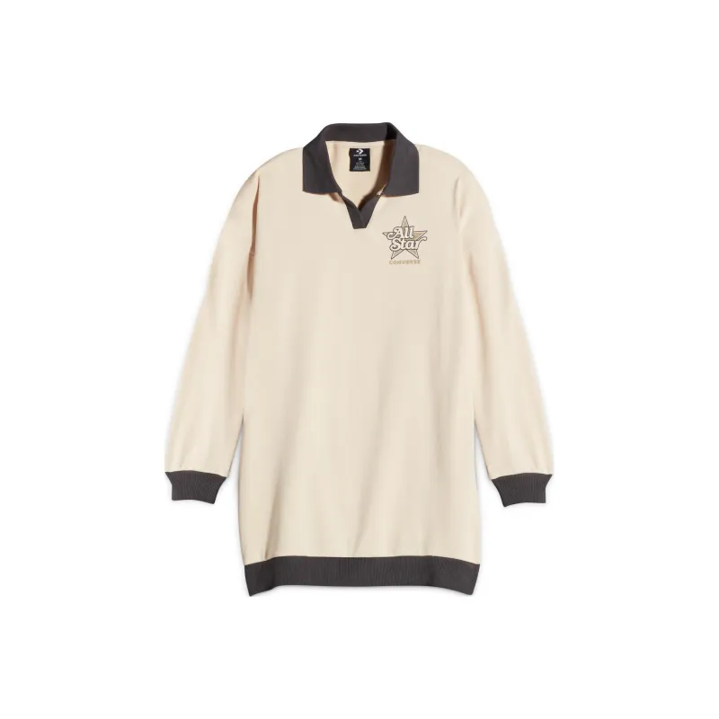 Converse Long Sleeve Polo Dress-0