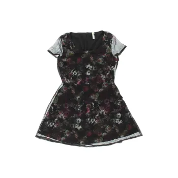 Adidas Short Sleeved Dresses Women's Black