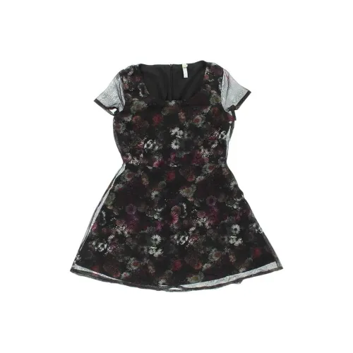 Adidas Short Sleeved Dresses Women's Black