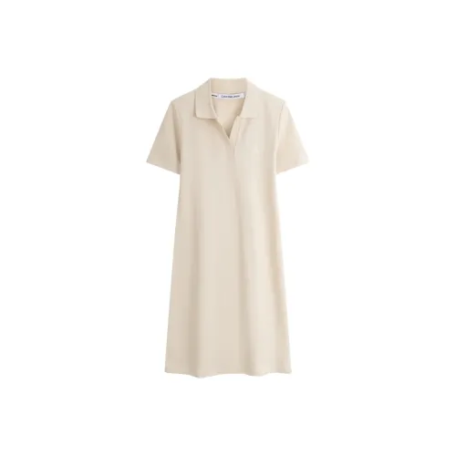 CALVIN KLEIN Short Sleeved Dress Women's