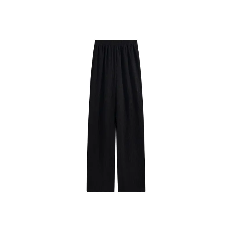 She Enjoys Casual Pants Women's Black-0