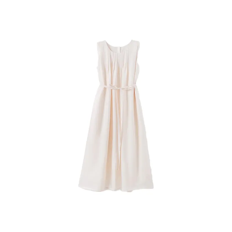 Pumpkin Valley Sleeveless Dresses Women's Apricot-0