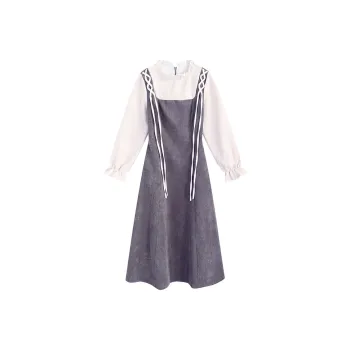 PZGE Long Sleeved Dresses Women's
