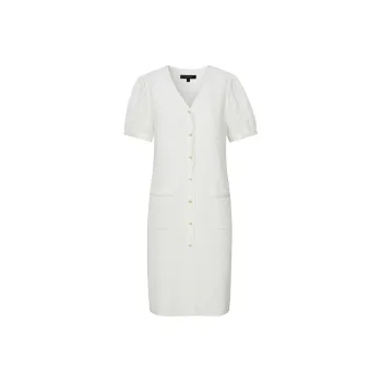 Firststation Short Sleeved Dresses Women's White