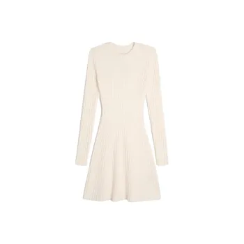 Hollister Long-Sleeved Dresses Women's Ecru