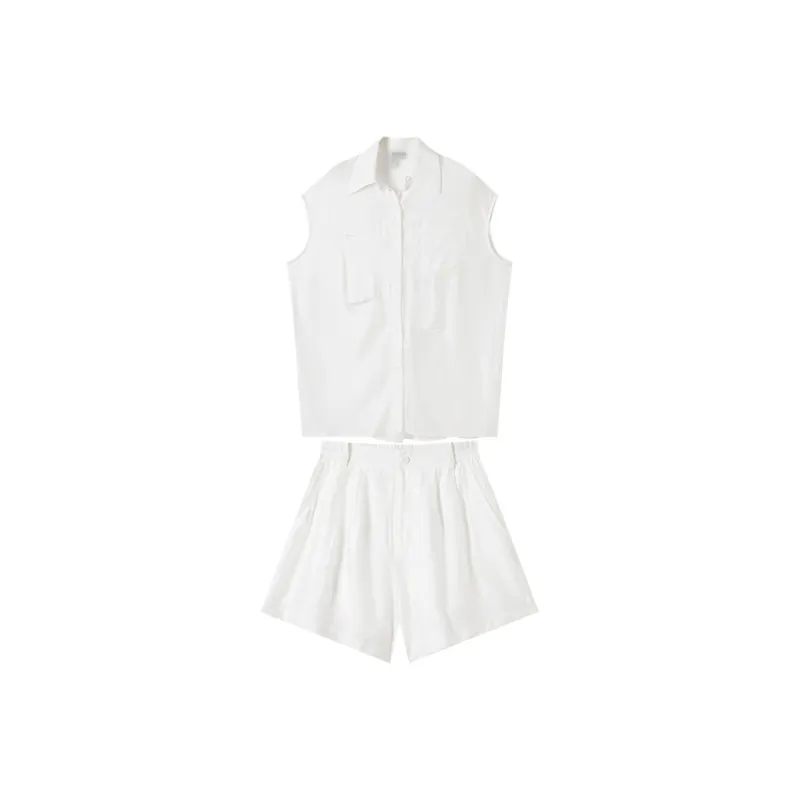 DIALOGUE Shirt Matching Set Women's-0