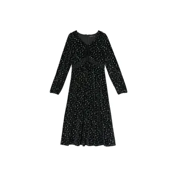 WESTLINK Long Sleeved Dresses Women's Black