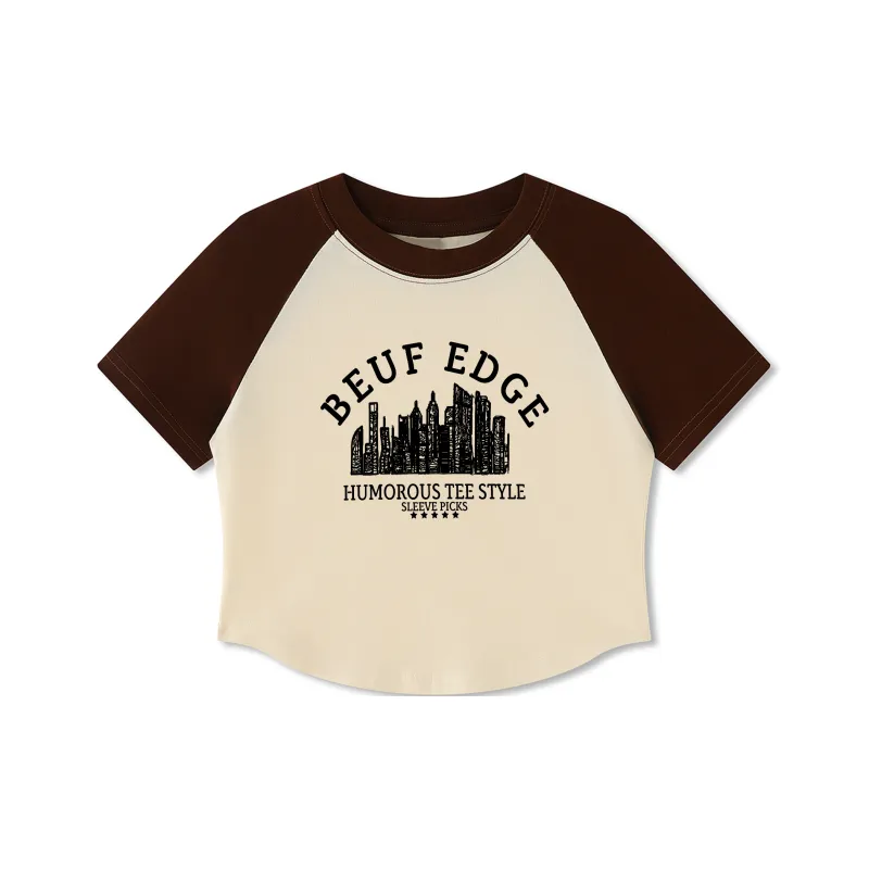 BEUF Raglan Sleeve T Shirt Women's-4
