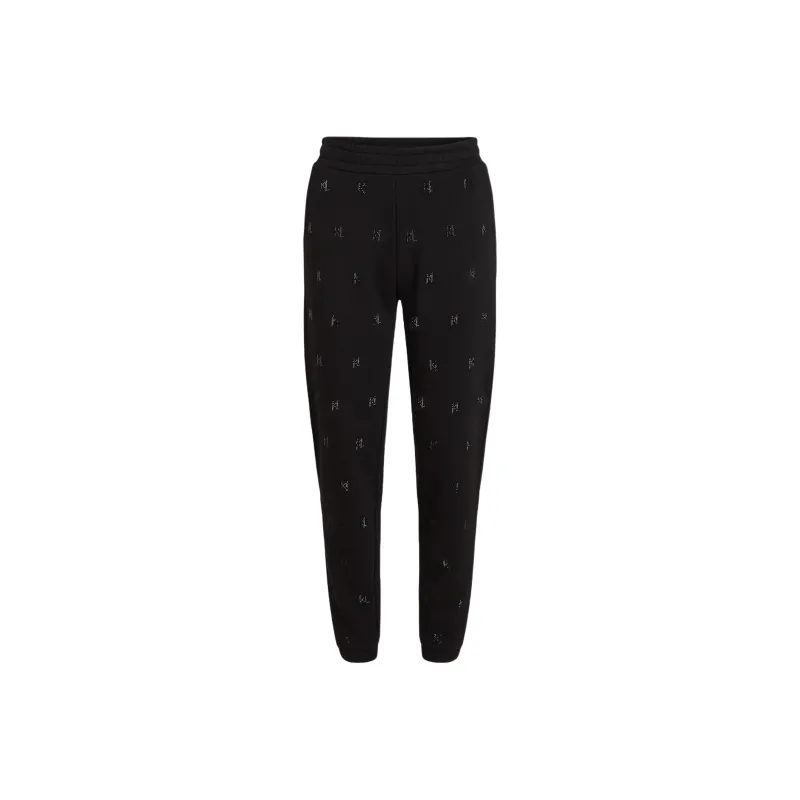 KARL LAGERFELD / Karl Lagerfeld Jeans Rhinestone embellished Track Pants-0