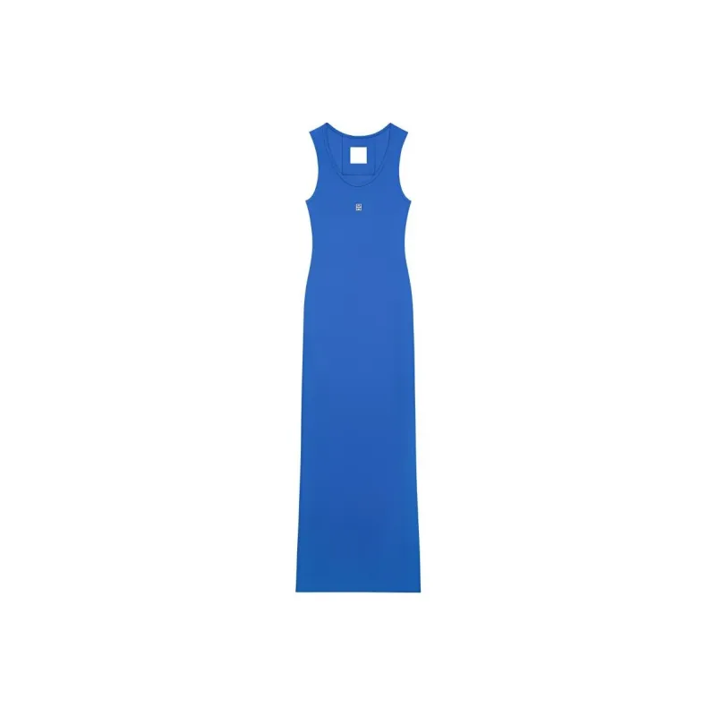 Givenchy SS24 Sleeveless Dress Women's Dark Blue-0
