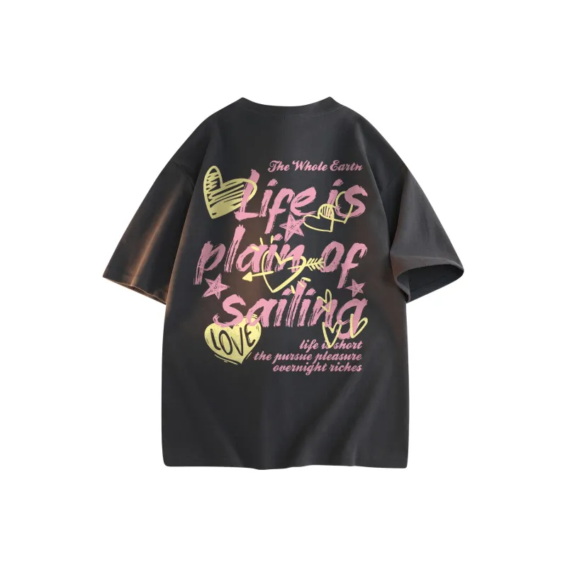 WHOLE EARTH T Shirts Unisex-16