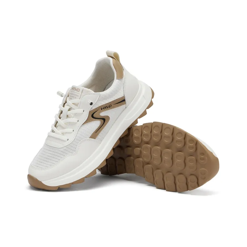 Hotwind Jogging Shoes Height Increasing Abrasion Resistant Slip Resistant Low Top Casual Shoes Men's-9