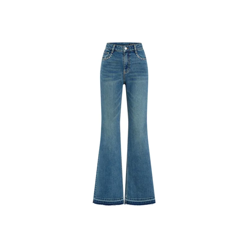 MO&CO Jeans Women's Denim Blue-0
