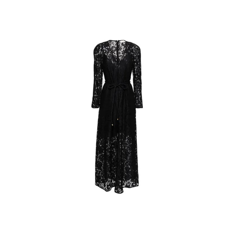 Zimmermann SS24 Long-Sleeved Dresses Women's Black-0