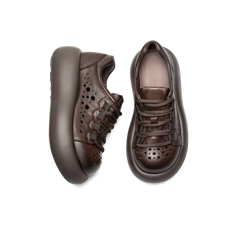 BURGELY Lightweight Low Top Casual Shoes Women's-10