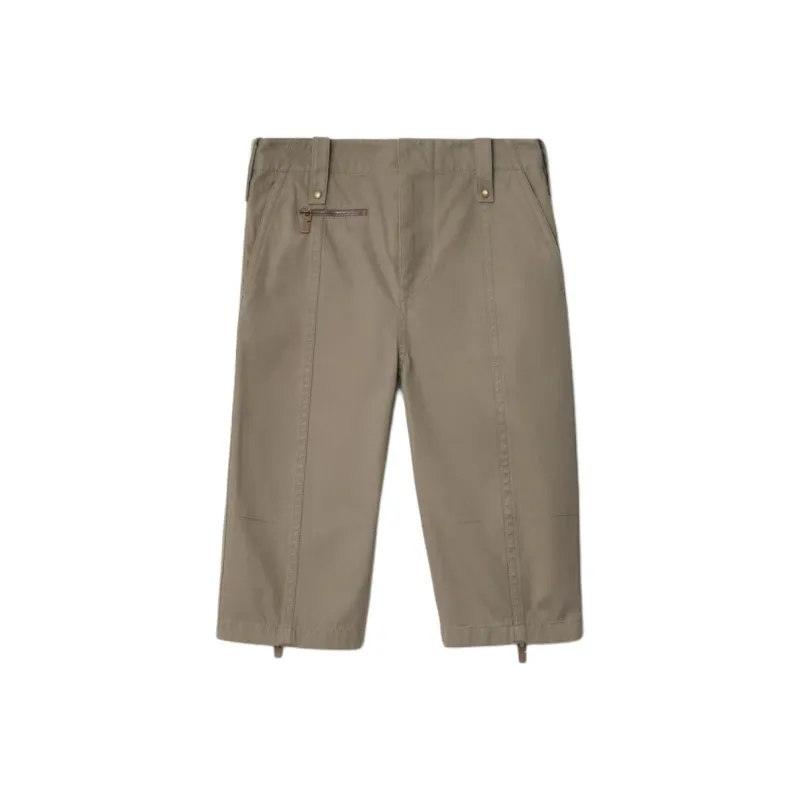 Burberry SS25 Casual Shorts Women's Khaki-0