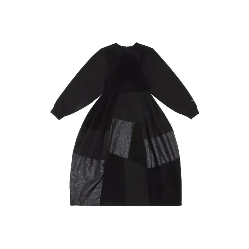 ADER ERROR FW23 Long Sleeved Dress Women's Black