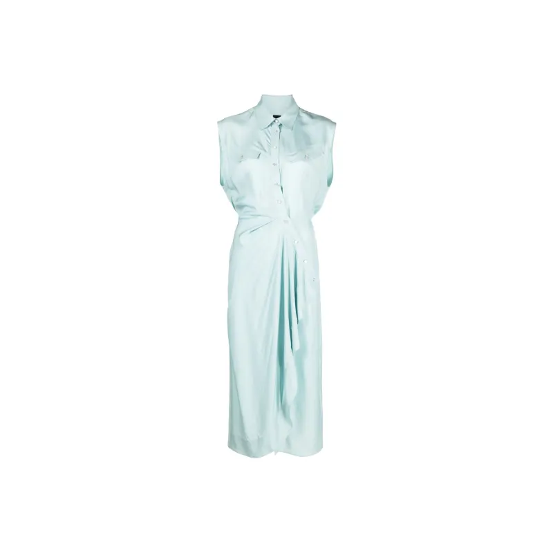 PINKO Amityville Asymmetric Shirt Dress-0
