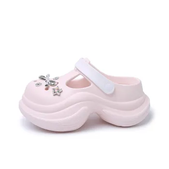 SUPEREDGE Clogs Women's Beige Pink