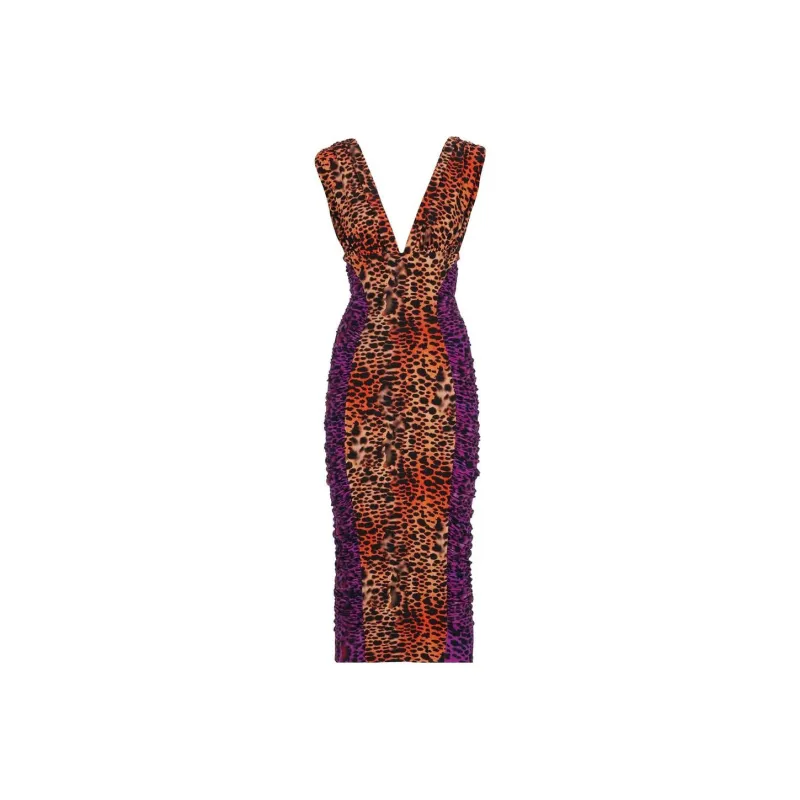 Roberto Cavalli Leopard print Dress-0
