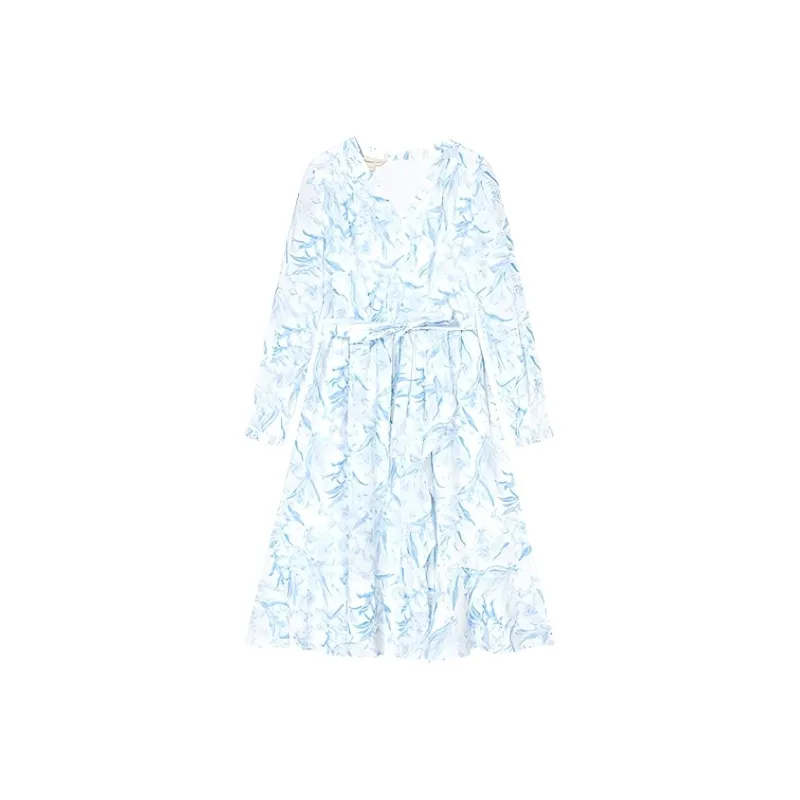 Goodland Long Sleeved Dresses Women's Sea Blue-0