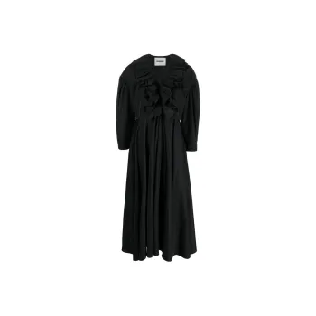 JIL SANDER Long-Sleeved Dresses Women's Black