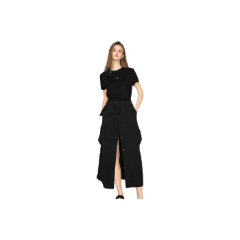 Bethine Short Sleeved Dress Women's Black