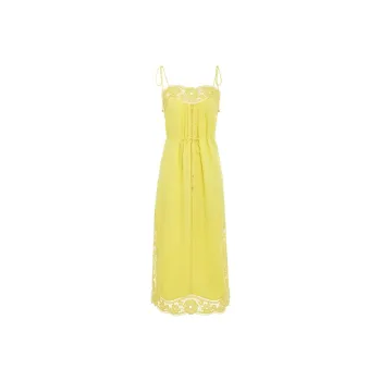 Zimmermann Slip Dresses Women's Yellow