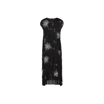 PRADA SS24 Sleeveless Dress Women's Black