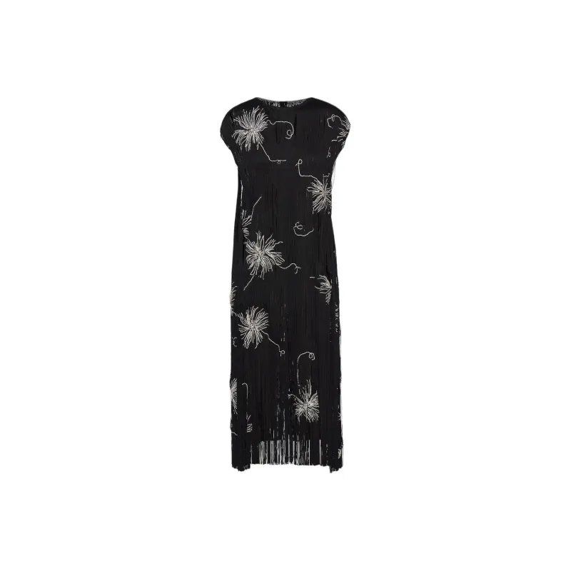PRADA SS24 Sleeveless Dress Women's Black-0
