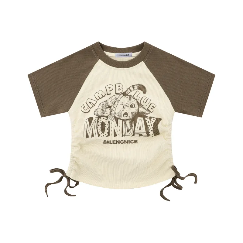 7 SEVFUN Raglan Sleeve T Shirt Women's-3
