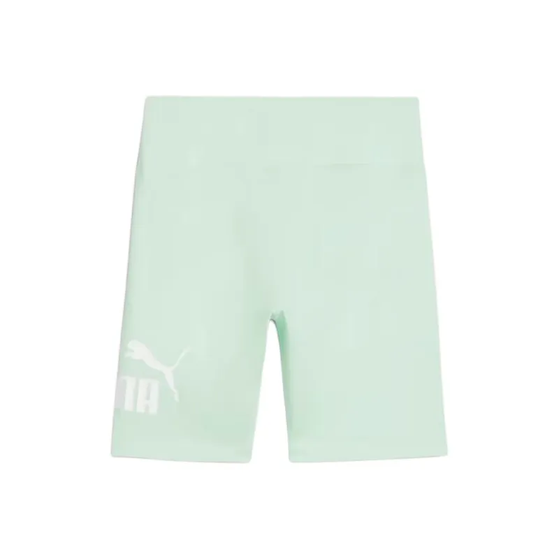 PUMA Essentials LogoSHORT Leggings Leggings Women's Mint Green-0