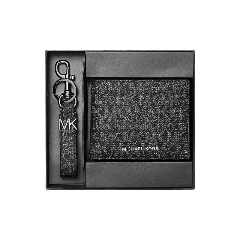 MICHAEL KORS Coated Canvas Combo Set Men's Black-2