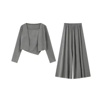 VIMLY Casual Suits Women's Dark Gray