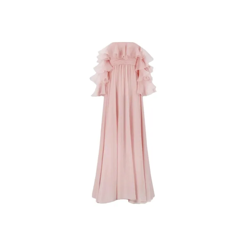 GIAMBATTISTA VALLI Long-Sleeved Dresses Women's Pink-0