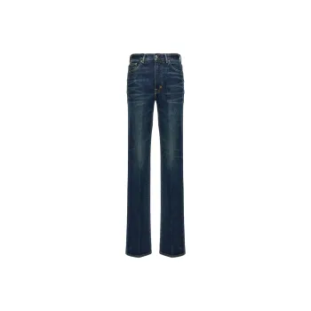 TOM FORD Stretch Raw Flared Jeans