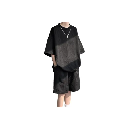 Floating Light Islands Pajama Set Mens Box Blue