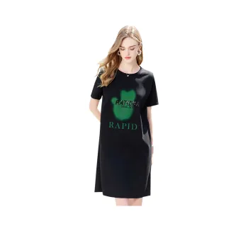 TOUCH Short Sleeved Dresses Women's Black